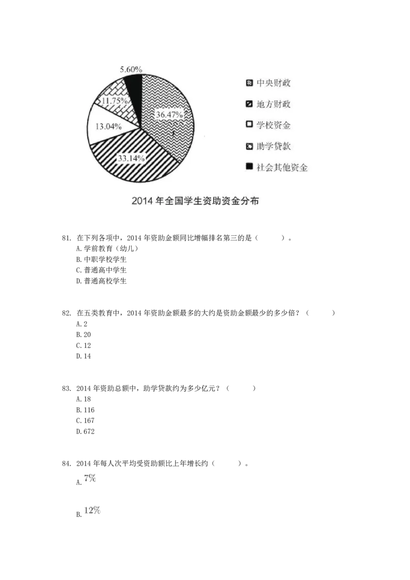 2016年下半年事业单位联考D类《职业能力倾向测验》真题_26事业职测+综合_闲鱼2026事业单位职测+综合_1.职测资料包_03历年真题合集(15-25年)_D类职业能力测验15-25_题目