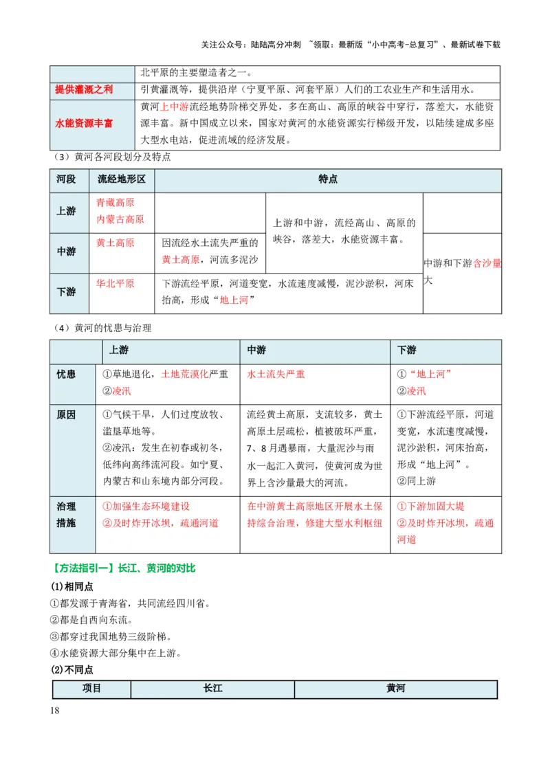 专题09我国的自然环境-2025年中考地理知识点梳理（背诵版）_02中考总复习（2026版更新中）_09-地理-中考总复习_2025中考地理复习资料_2025年中考地理知识点_挖空版+背诵版
