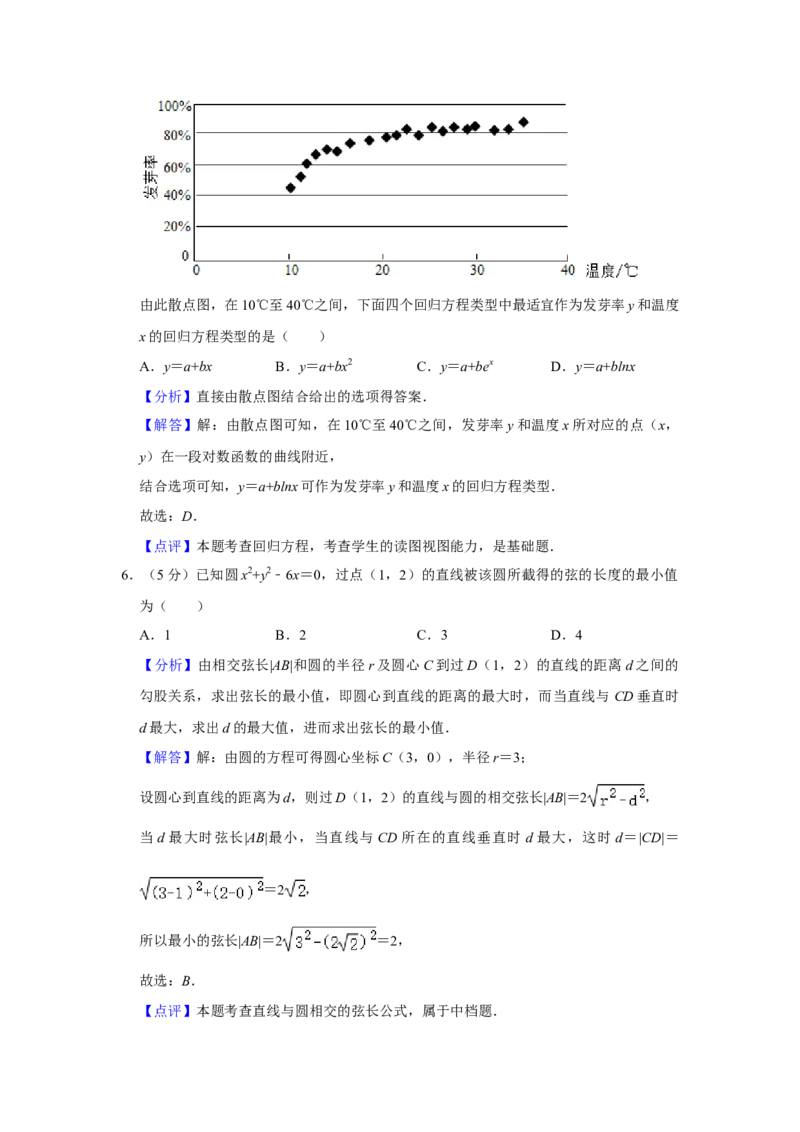 2020年全国统一高考数学试卷（文科）（新课标Ⅰ）（解析版）_全国卷+地方卷_2.数学_1.数学高考真题试卷_2008-2020年_全国卷_全国1卷（2008-2022）_高考数学（文科）（新课标ⅰ）_A4word版