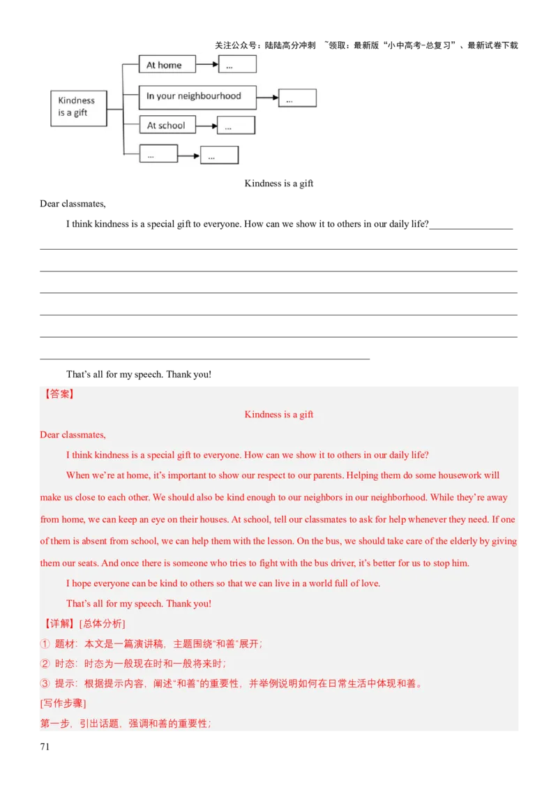 专题11应用文写作（分文体）（讲练）（解析版）_02中考总复习（2026版更新中）_03-英语-中考总复习_2025中考复习资料_2025中考二轮课件ppt+讲义+练习英语_讲义+练习