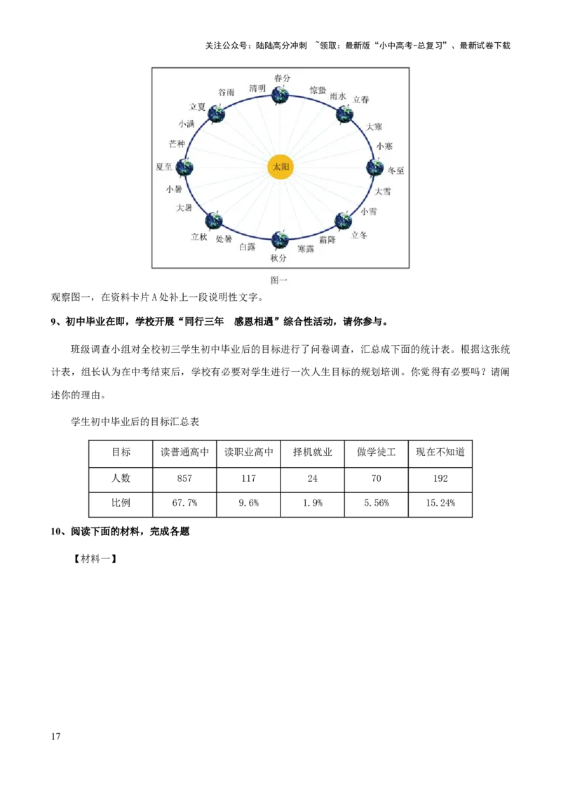 专题12图文转换、信息提取与概括(原卷版）_02中考总复习（2026版更新中）_01-语文-中考总复习_2025年中考资料_备战2025年中考语文一轮复习考点突破（全国通用）