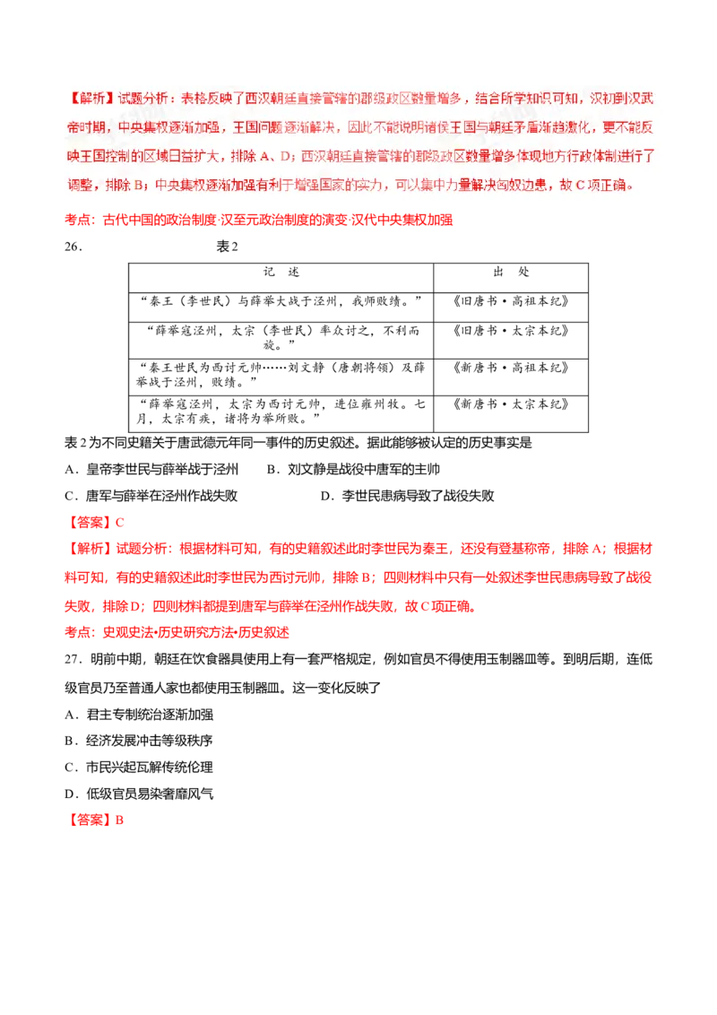 2017年高考文综全国一卷历史真题答案_全国卷+地方卷_7.历史_1.历史高考真题试卷_2008-2020年_地方卷_安徽高考历史08-20