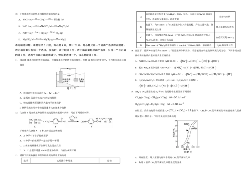 2020年江苏省高考化学试卷_全国卷+地方卷_5.化学_1.化学高考真题试卷_2008-2020年_地方卷_江苏高考化学2008-2020_A3word版_PDF版（赠送）