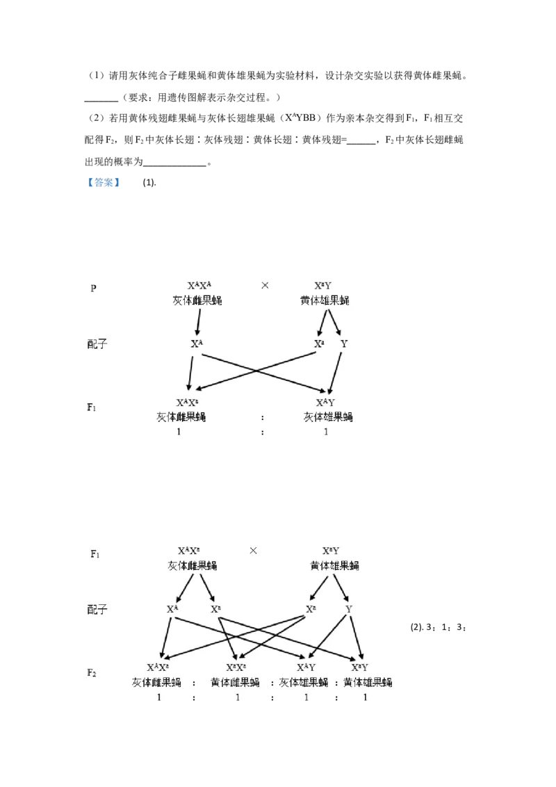 2021年全国统一高考生物试卷（新课标Ⅰ）（解析版）_全国卷+地方卷_6.生物_1.生物高考真题试卷_2008-2020年_全国卷_全国统一高考生物（新课标ⅰ）08-21_A4word版