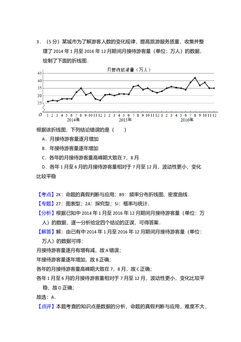 2017年全国统一高考数学试卷（文科）（新课标Ⅲ）（解析版）_全国卷+地方卷_2.数学_1.数学高考真题试卷_2008-2020年_全国卷_全国3卷（2016-2022）_高考数学（文科）（新课标ⅲ）_A4word版