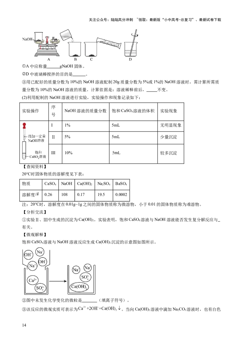 专题10常见的盐（讲义）（原卷版）_02中考总复习（2026版更新中）_05-化学-中考总复习_2025年中考复习资料_2025中考化学一轮复习讲义+课件_讲义_专题10常见的盐（讲义）