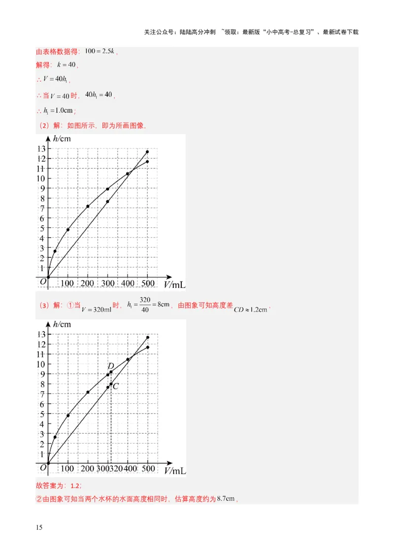 专题09平面直角坐标系与函数基础（解析版）_02中考总复习（2026版更新中）_02-数学-中考总复习_2025中考复习资料_备战2025年中考数学真题题源解密（全国通用）