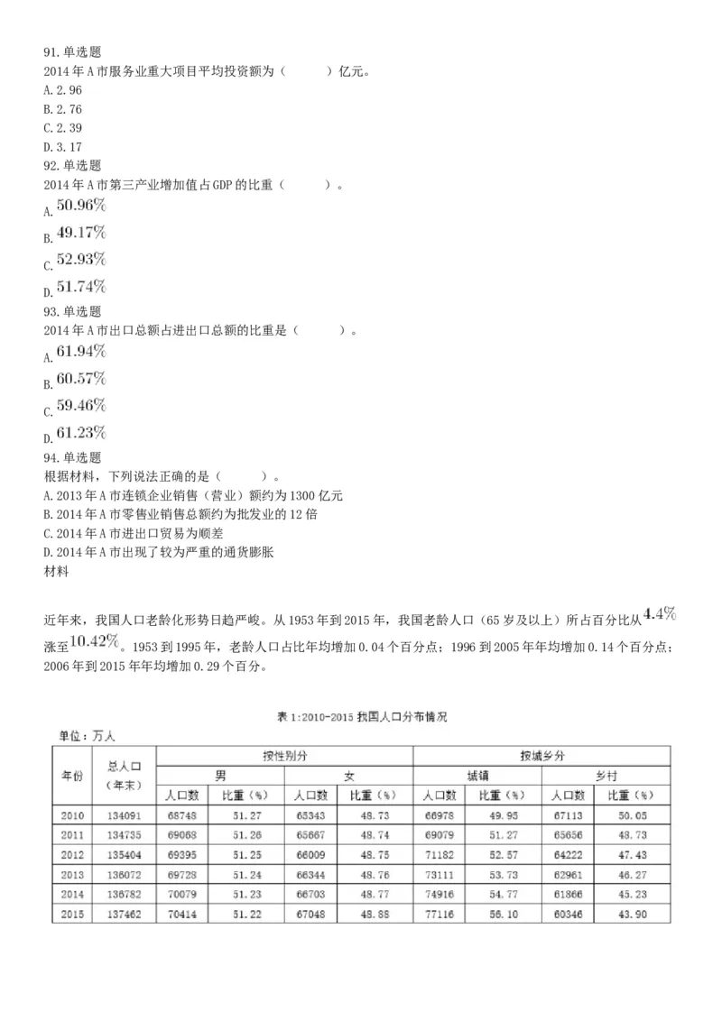 2018年5月12日四川省事业单位联考《职业能力测验》题（成都-眉山-凉山）（网友回忆版）_26事业职测+综合_闲鱼2026事业单位职测+综合_职测+综合真题合集ABCDE_B类-社会科学_四川