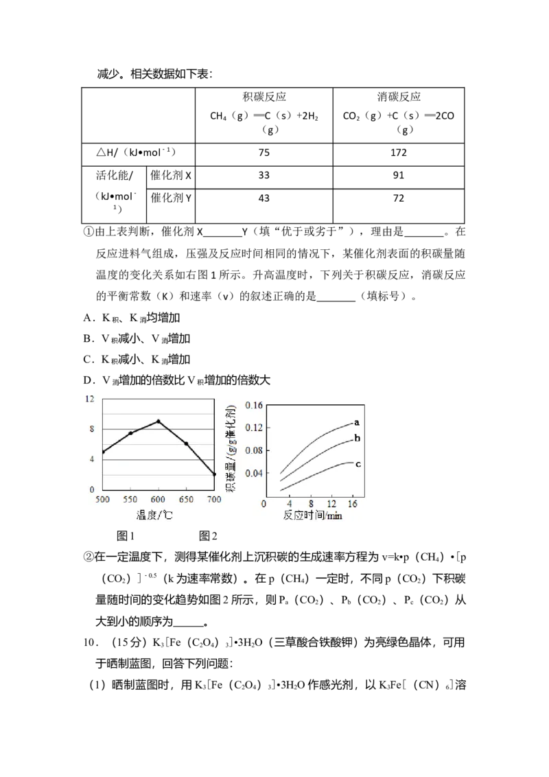 2018年全国统一高考化学试卷（新课标Ⅱ）（原卷版）_全国卷+地方卷_5.化学_1.化学高考真题试卷_2008-2020年_全国卷_全国统一高考化学（新课标ⅱ）2008-2021_A4word版