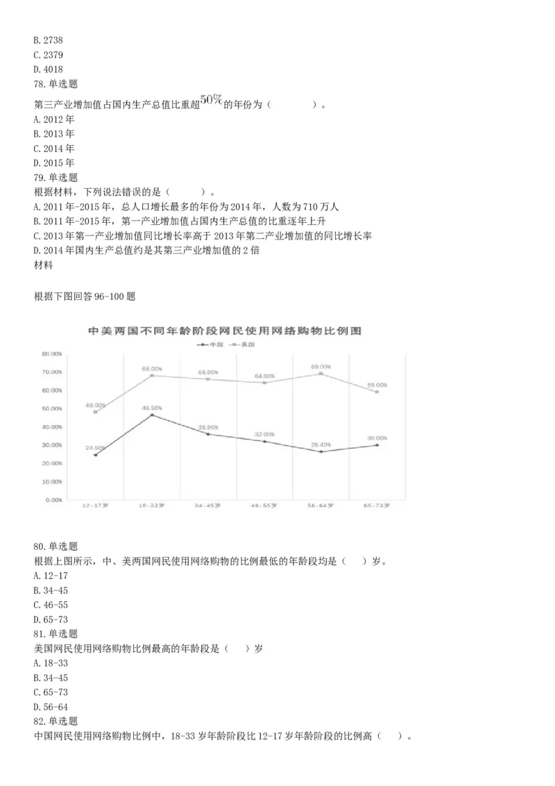 2017年5月四川凉山事业单位考试《职业能力倾向测验》题（部分）（网友回忆版）_26事业职测+综合_闲鱼2026事业单位职测+综合_职测+综合真题合集ABCDE_A类-综合管理_四川