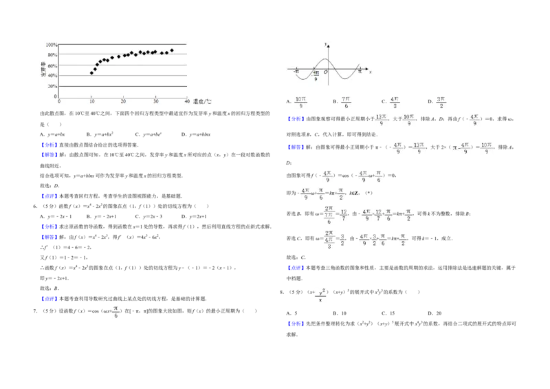 2020年全国统一高考数学试卷（理科）（新课标Ⅰ）（解析版）_全国卷+地方卷_2.数学_1.数学高考真题试卷_2008-2020年_全国卷_全国1卷（2008-2022）_高考数学（理科）（新课标ⅰ）_A3word版