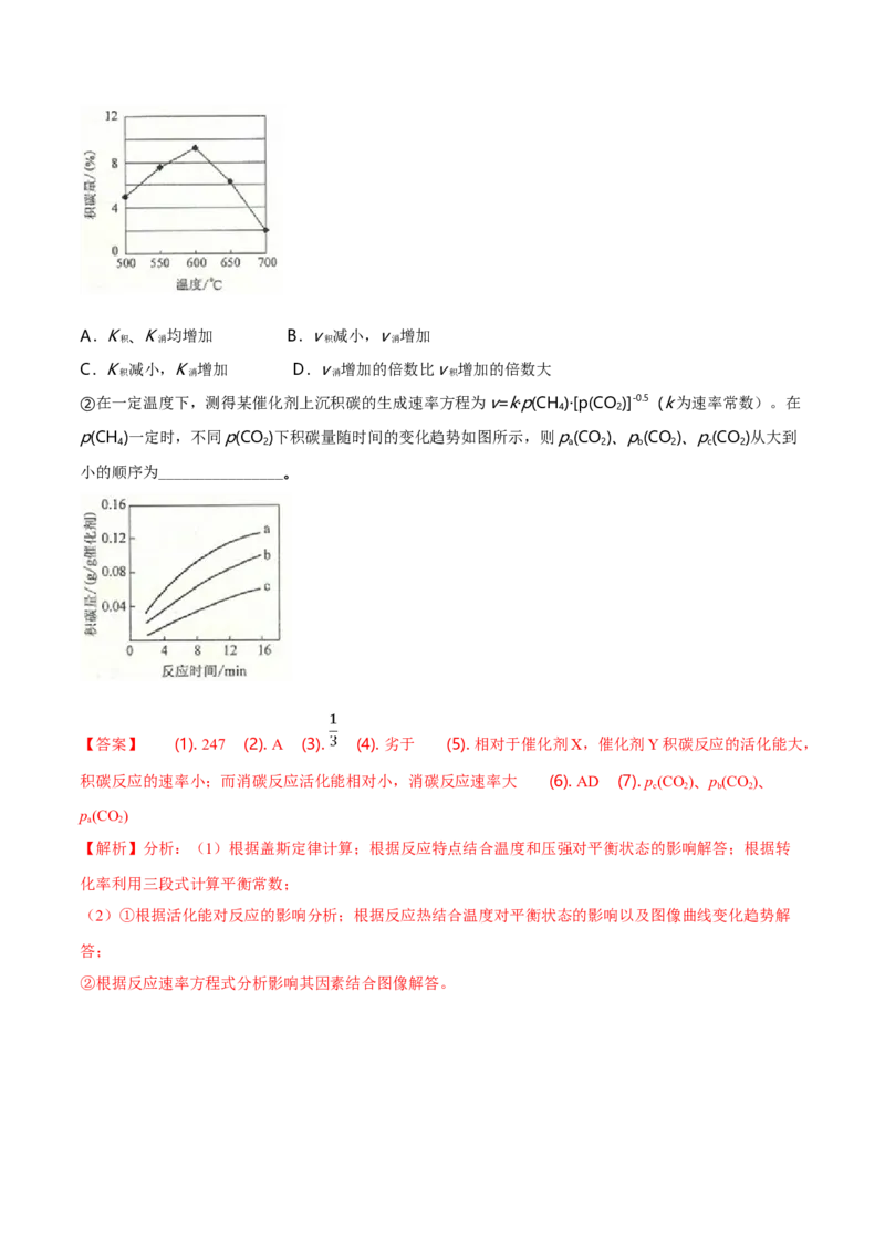 2018年高考重庆市化学卷真题及答案_全国卷+地方卷_5.化学_1.化学高考真题试卷_2008-2020年_地方卷_重庆高考化学2008-2020