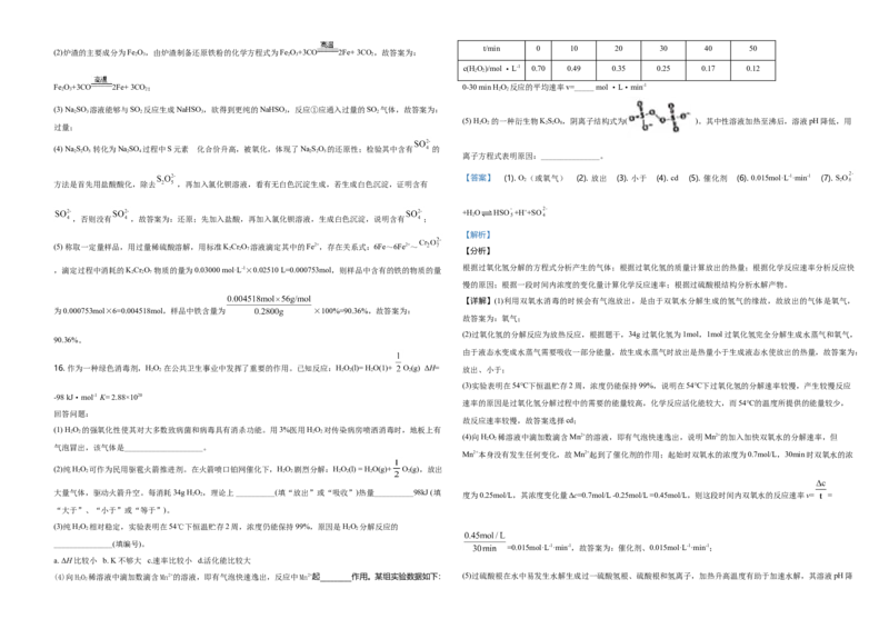 2020年海南高考化学试题及答案_全国卷+地方卷_5.化学_1.化学高考真题试卷_2008-2020年_地方卷_海南高考化学2008-2020_A3word版_答案版