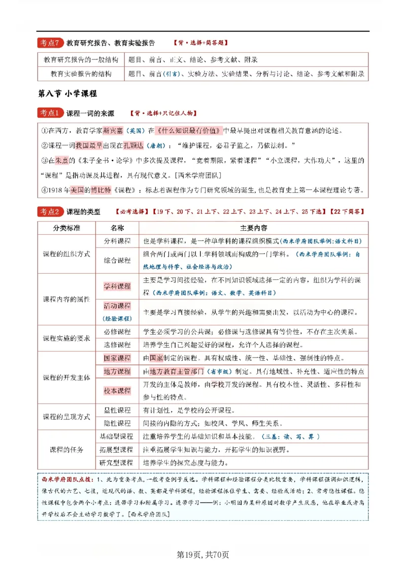 26上小学《教育知识与能力》一轮笔记_教资备考_2026上_小学（科1+科2）_01.一轮笔记+二轮笔记+默写笔记（更新中）