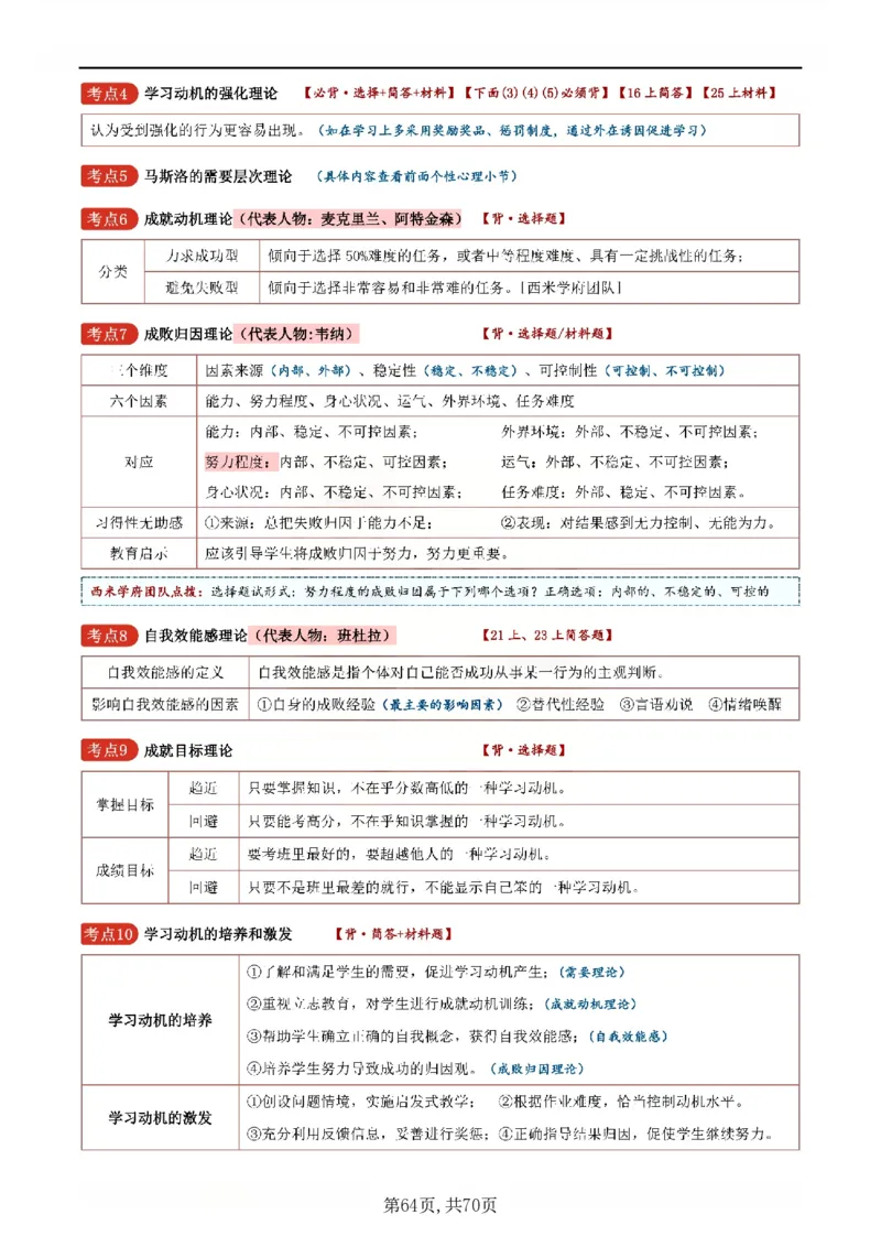 26上小学《教育知识与能力》一轮笔记_教资备考_2026上_小学（科1+科2）_01.一轮笔记+二轮笔记+默写笔记（更新中）