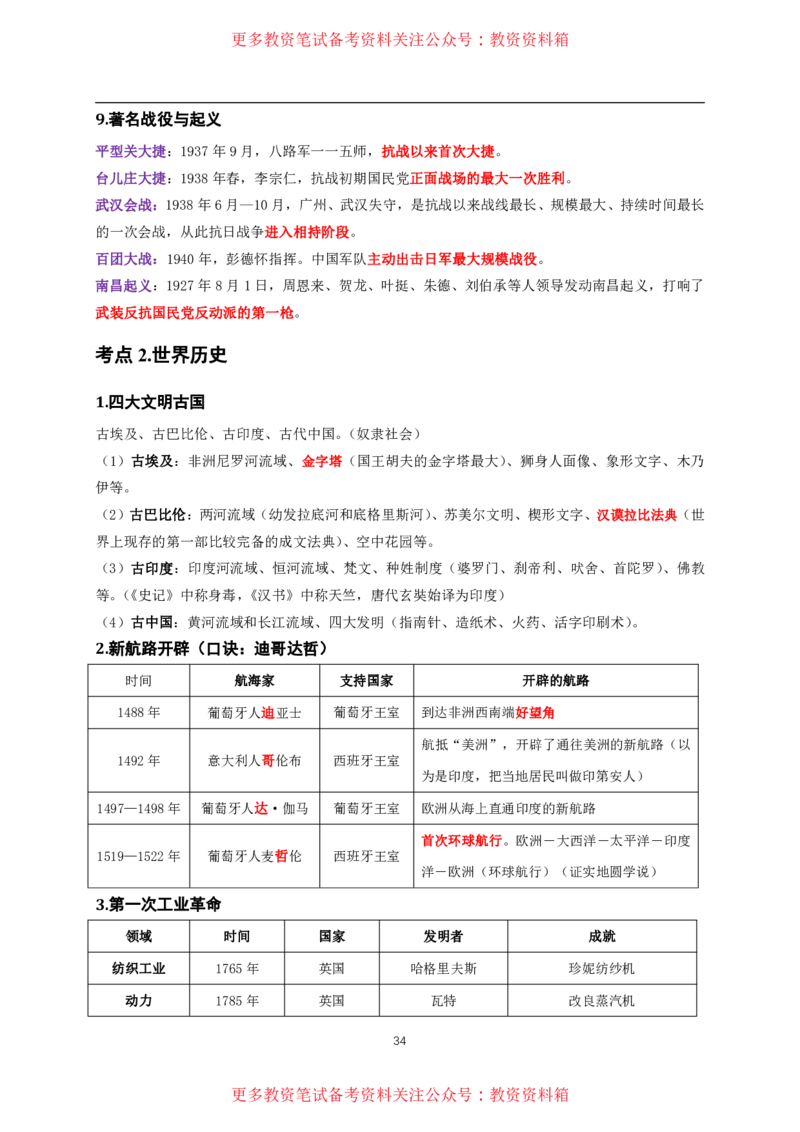 中小幼通用科一抢分包_教资备考_2026上_小学（科1+科2）_01.一轮笔记+二轮笔记+默写笔记（更新中）