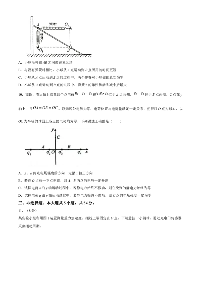 2023年高考物理试卷（河北）（答案卷）_A1502026各地模拟卷（超值！）_赠送：2008-2024全套高考真题_高考物理真题_新&middot;Word版2008-2024&middot;高考物理真题_版本2：物理（按省份分类）2008-2024