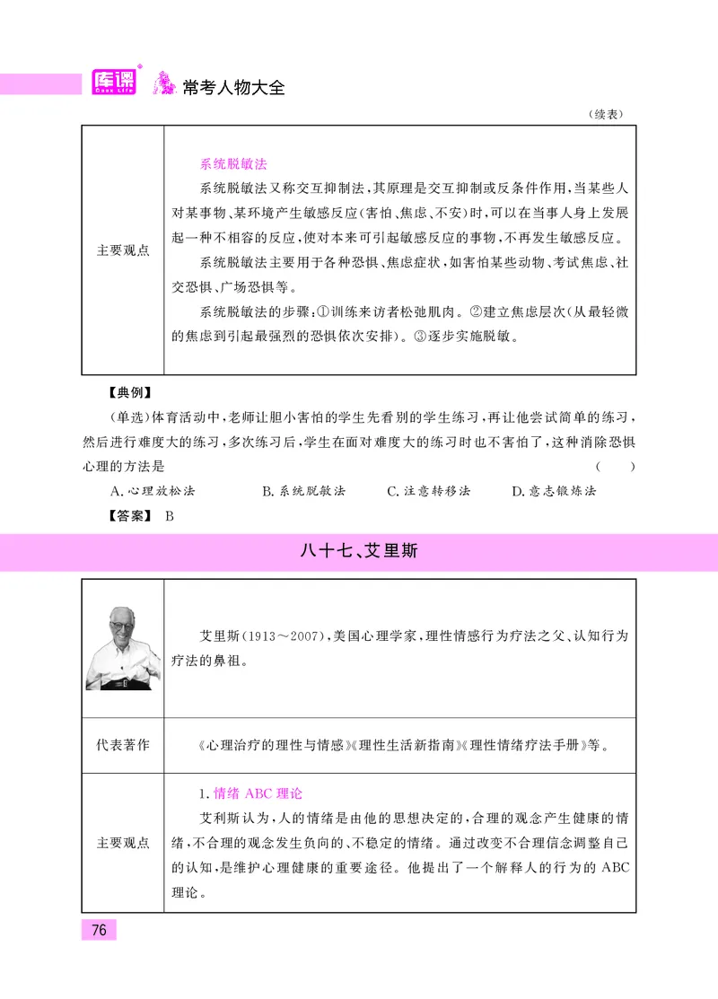 教师资格考试&middot;常考人物大全_教资备考_2026上_小学（科1+科2）_11.常考人物+文化素养+法律法规