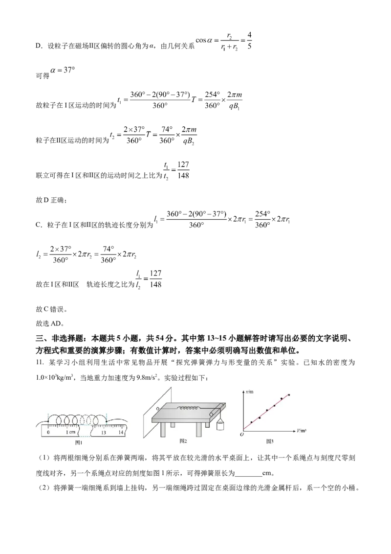 2025年高考物理真题（四川自主命题）（解析版）_全国卷+地方卷_4.物理_1.物理高考真题试卷_2025年高考-物理_2025年四川自主命题
