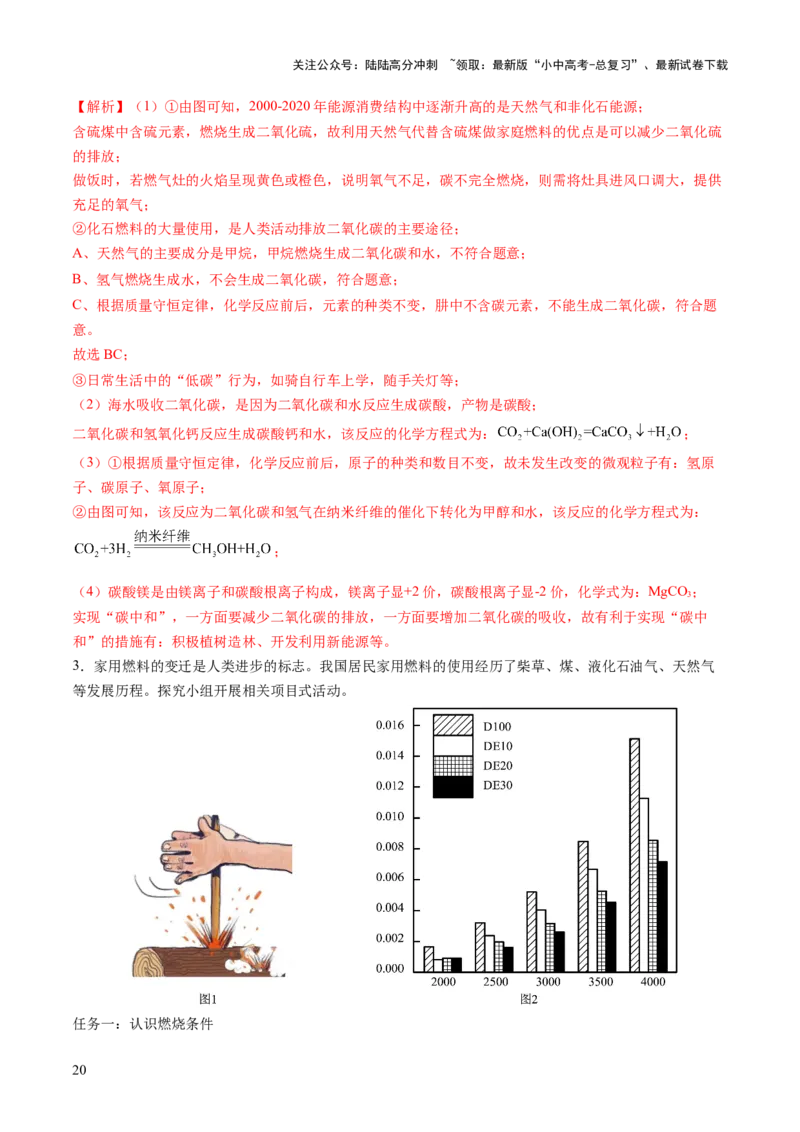 专题13燃料及其利用（讲义）（解析版）_02中考总复习（2026版更新中）_05-化学-中考总复习_2025年中考复习资料_2025中考化学一轮复习讲义+课件_讲义_专题13+燃料及其利用（讲义）