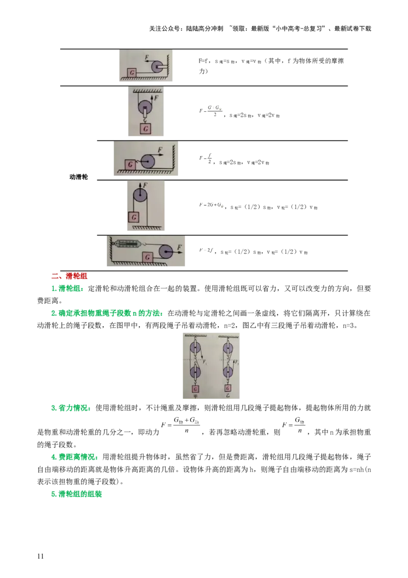 专题13简单机械（2考点+8考向）（讲义）（原卷版）_02中考总复习（2026版更新中）_04-物理-中考总复习_2024年中考复习资料_一轮复习_配套讲义（原卷版+解析版）