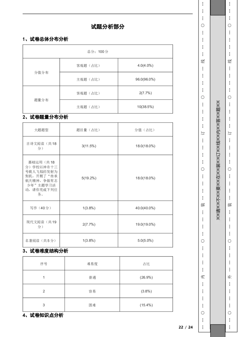 北京市昌平区2021-2022学年八年级上学期语文期末考试试卷附解析(1)_北京初中期末题_C605-京七八九_B语文七八九_北京语文八上_2022-2023以前