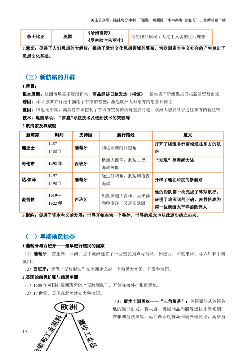 专题13蜕变之路：资本主义发展的历史演进（讲练）（解析版）_02中考总复习（2026版更新中）_06-历史-中考总复习_2025年中考复习资料_2025中考二轮课件ppt+讲义+练习历史_讲义+练习