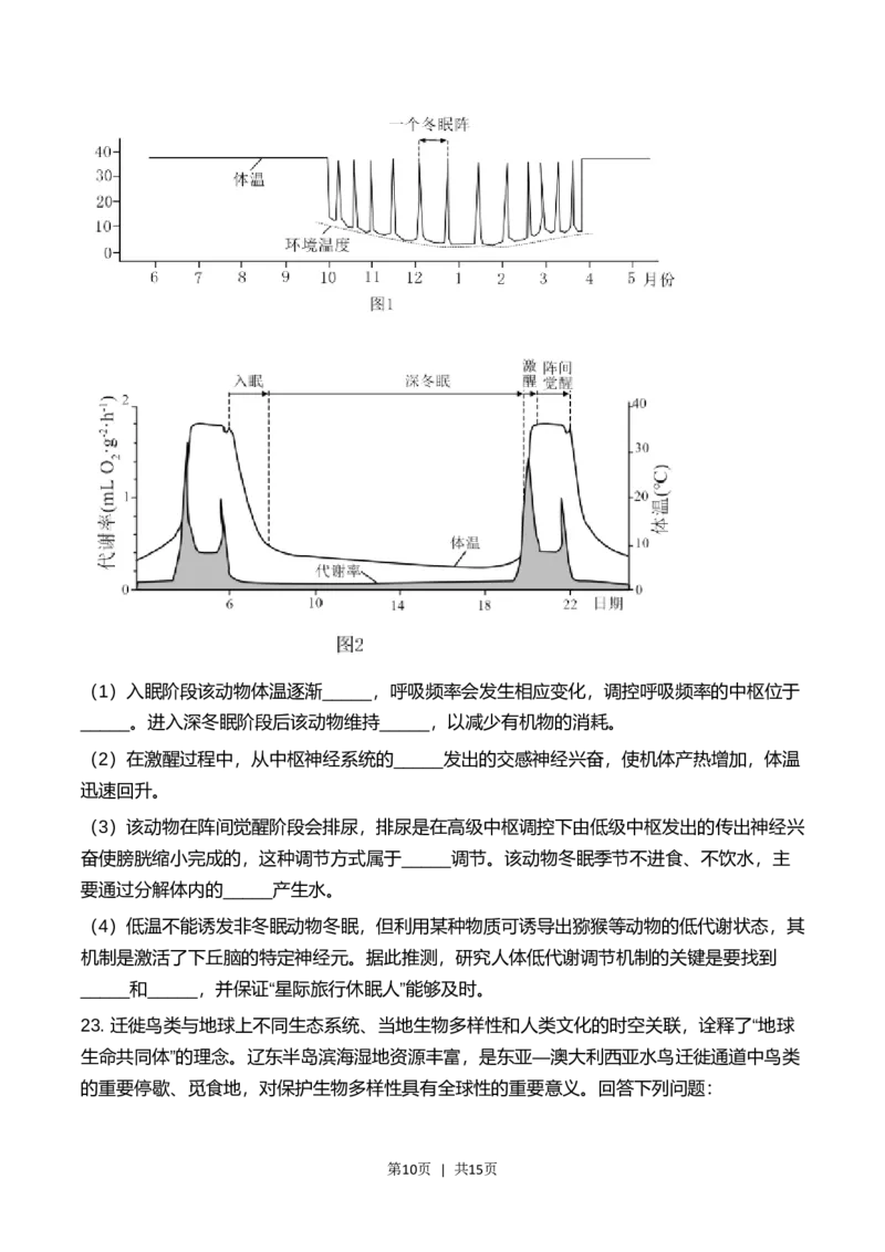 2023年高考生物试卷（辽宁）（答案卷）_A1502026各地模拟卷（超值！）_赠送：2008-2024全套高考真题_高考生物真题_新&middot;Word版2008-2024&middot;高考生物真题_版本2：生物（按省份分类）2008-2024
