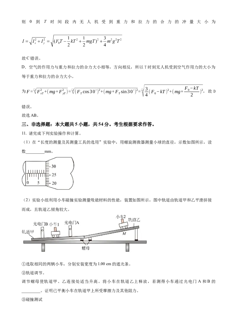2025年高考物理真题（广东自主命题）（解析版）_全国卷+地方卷_4.物理_1.物理高考真题试卷_2025年高考-物理_2025年广东自主命题