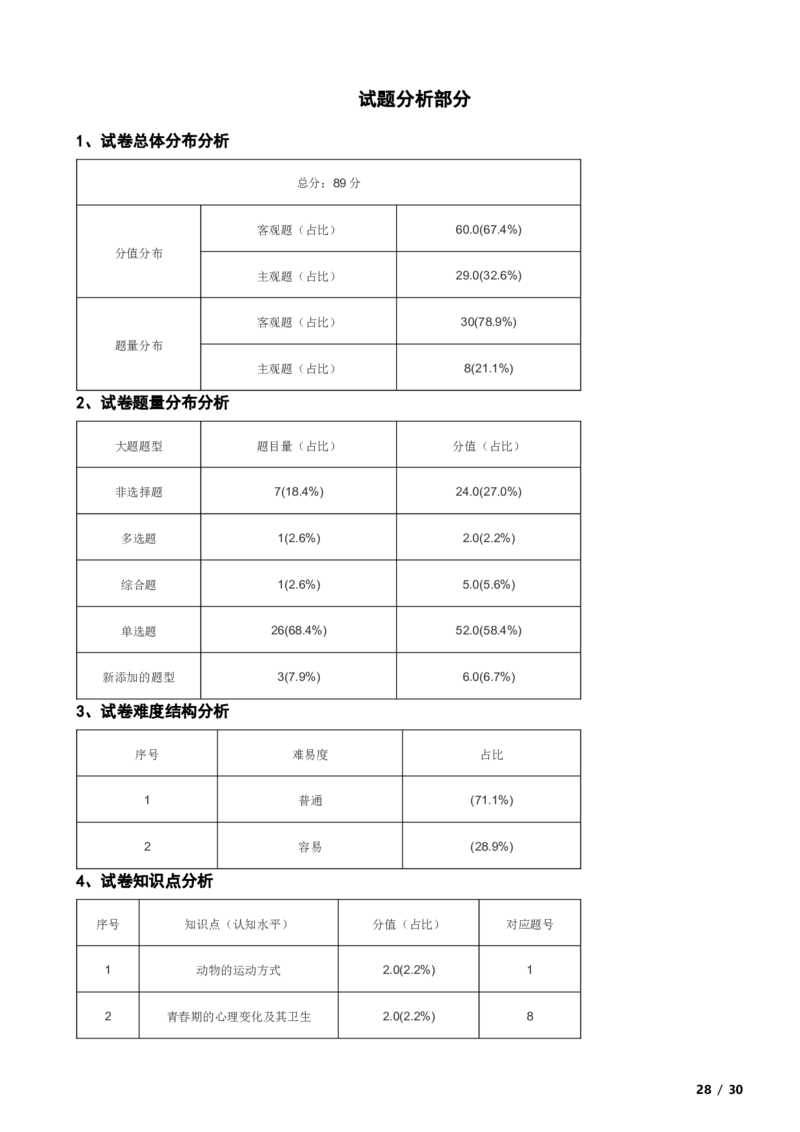 北京市延庆区2020-2021学年八年级上学期生物期中考试试卷附解析(1)_北京初中期末题_C605-京七八九_B京生物七八九_北京八上生物_2022-2023前
