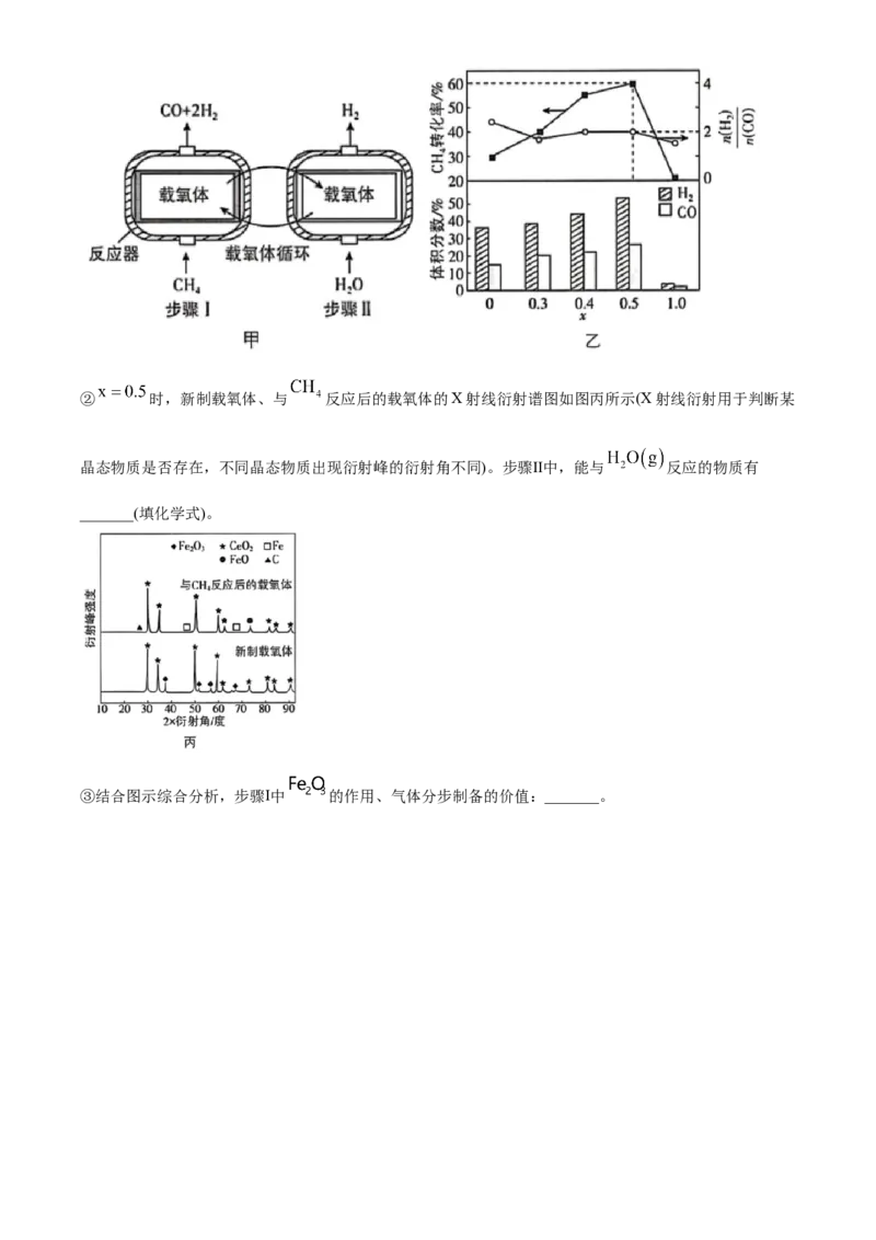 2025年高考化学真题（江苏自主命题）（原卷版）_全国卷+地方卷_5.化学_1.化学高考真题试卷_2025年高考-化学_2025年江苏自主命题
