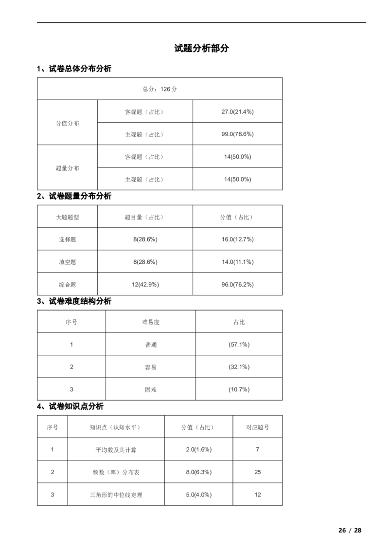 北京市门头沟区2018-2019学年八年级下学期数学期末考试试卷解析版(1)_北京初中期末题_C605-京七八九_B京市数学七八九_北京数学八下_2023前