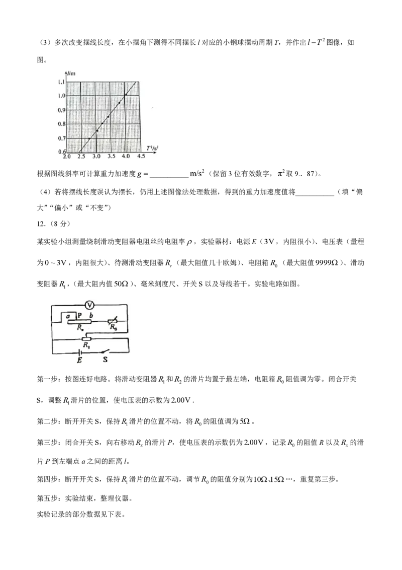 2023年高考物理试卷（河北）（答案卷）_A1502026各地模拟卷（超值！）_赠送：2008-2024全套高考真题_高考物理真题_新&middot;PDF版2008-2024&middot;高考物理真题_版本2：物理（按省份分类）2008-2024