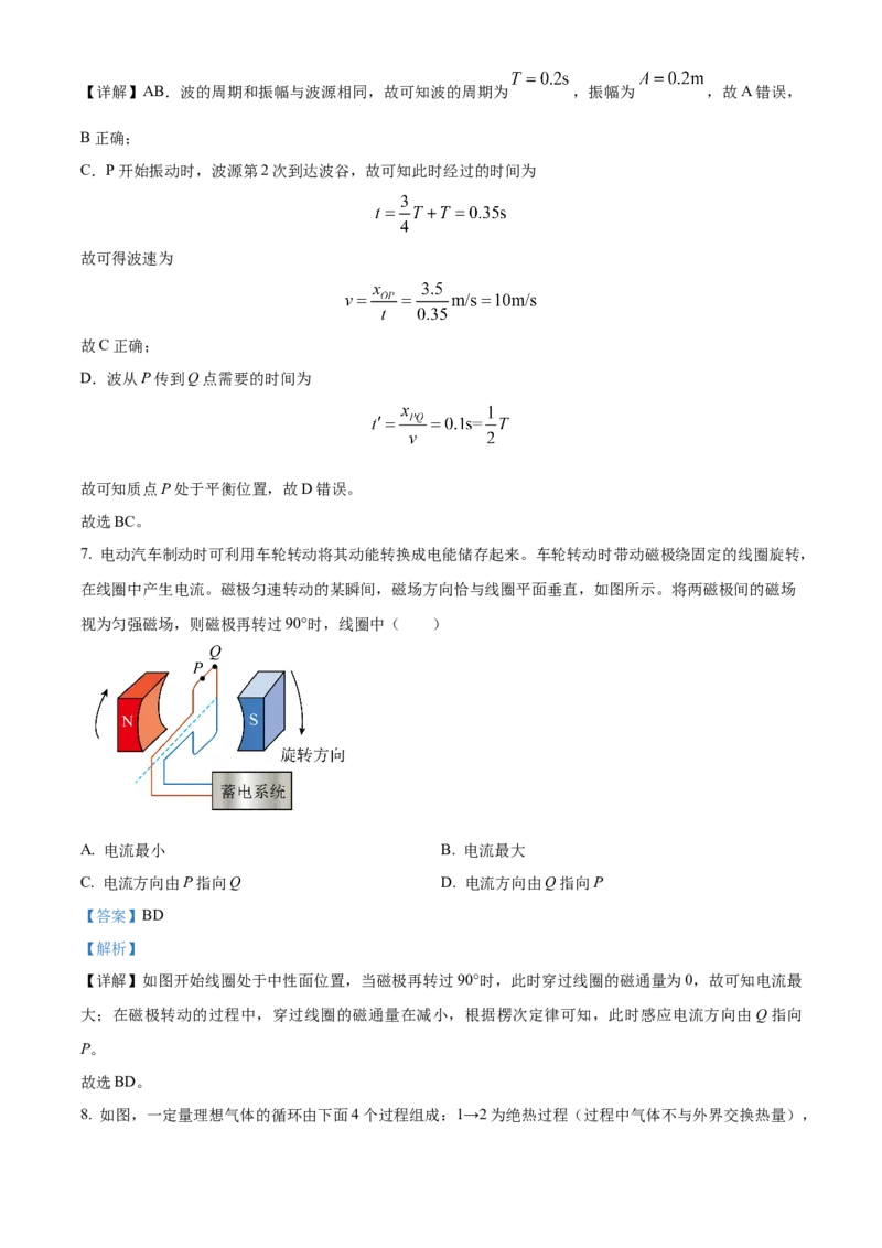 2024年高考物理真题（新课标）（解析版）_全国卷+地方卷_4.物理_1.物理高考真题试卷_2024年高考-物理_2024年新课标物理真题