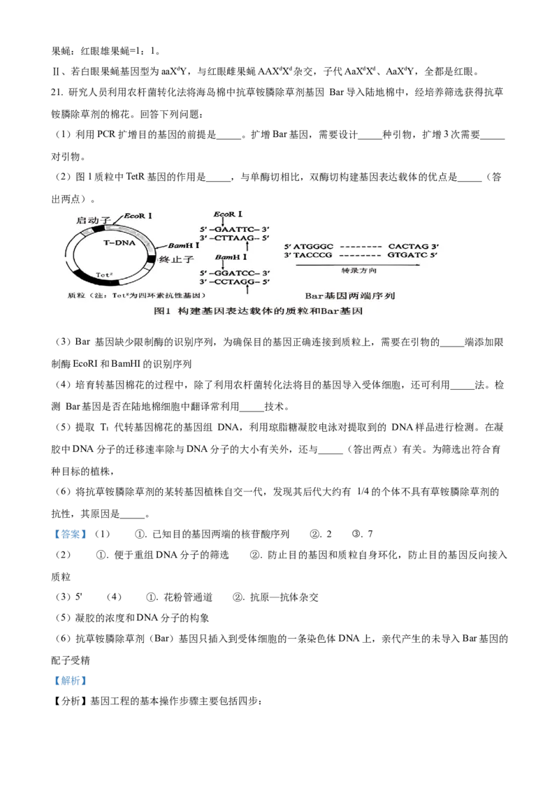 四川省成都市成华区成都列五中学2024-2025学年高三上学期9月月考生物试题Word版含解析_A1502026各地模拟卷（超值！）_10月_241008四川省成都列五中学2024-2025学年高三上学期9月月考