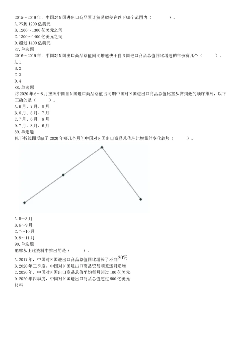 2021年5月22日全国事业单位联考A类《职业能力倾向测验》试题（安徽湖北贵州云南广西宁夏青海甘肃四川内蒙古网友回忆版）_26事业职测+综合_闲鱼2026事业单位职测+综合_A类-综合管理
