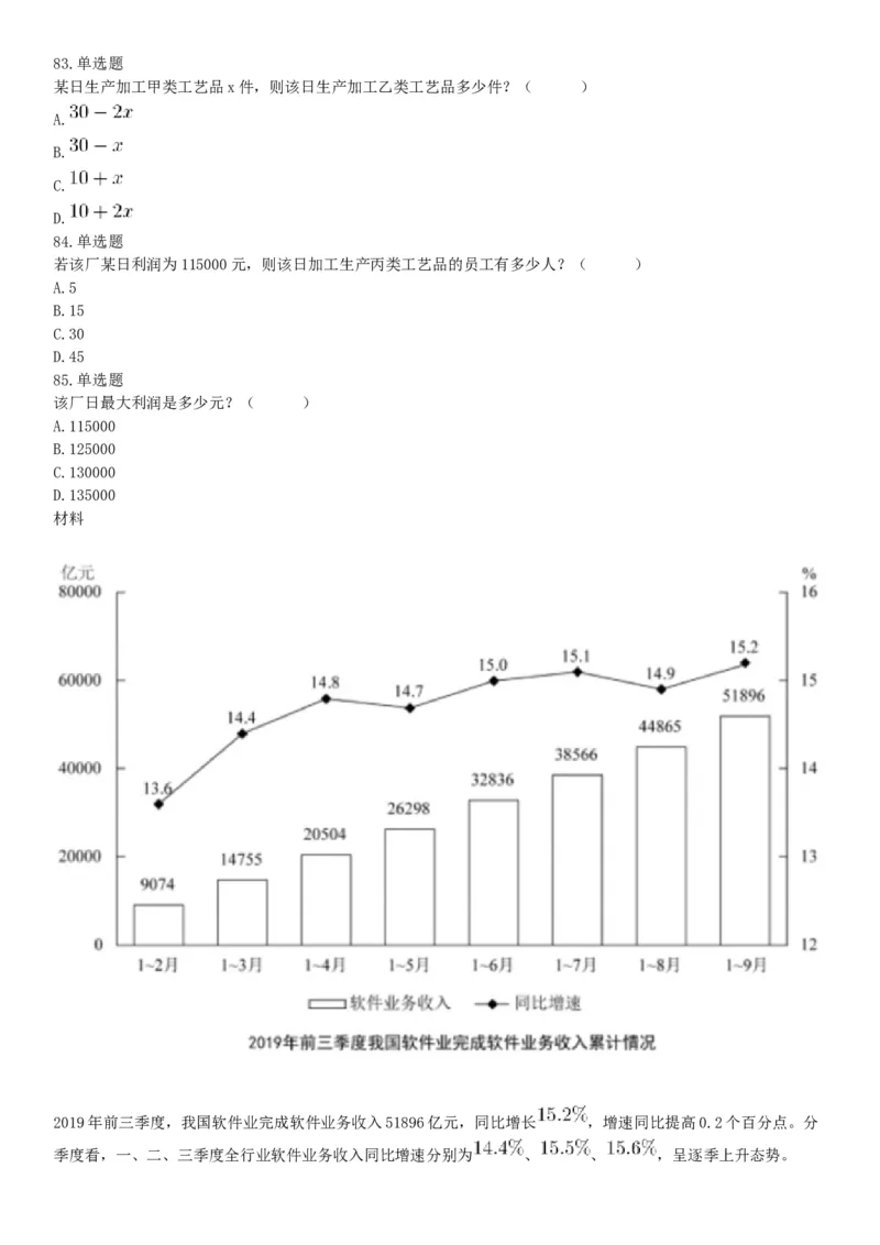 2020年7月25日全国事业单位联考C类《职业能力倾向测验》题（安徽湖北内蒙古青海甘肃广西宁夏云南四川网友回忆版）_26事业职测+综合_闲鱼2026事业单位职测+综合_A类-综合管理_联考C类
