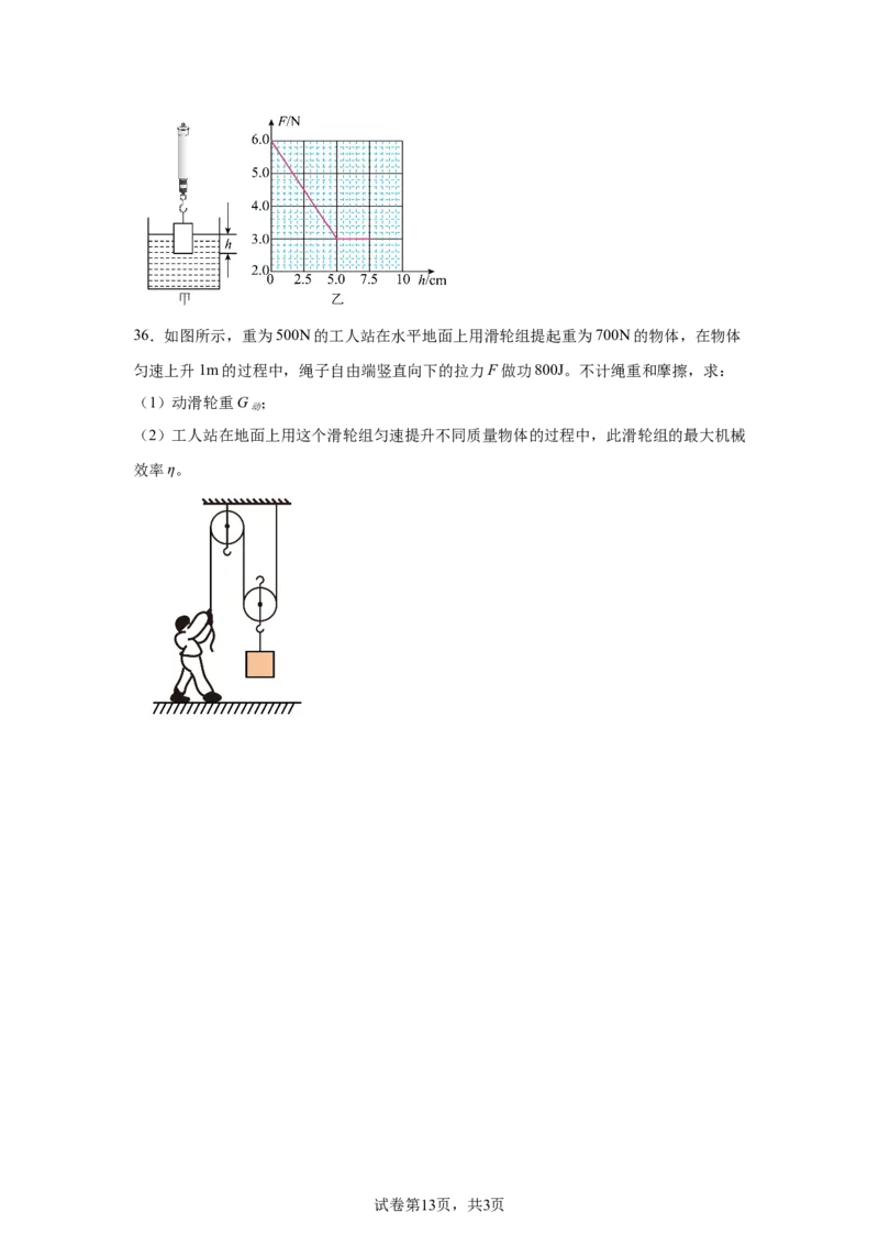 精品解析：北京市房山区2021-2022学年八年级（下）物理期末考试题-A4答案卷尾(1)_北京初中期末题_C605-京七八九_B京物理八九_物理_八年级下学期物理_2022-2023之前