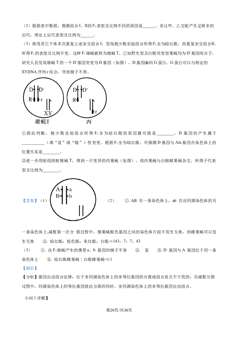 山东省泰安市2024-2025学年高三上学期11月期中考试生物答案_A1502026各地模拟卷（超值！）_11月_241124山东省泰安市2024-2025学年高三上学期11月期中考试
