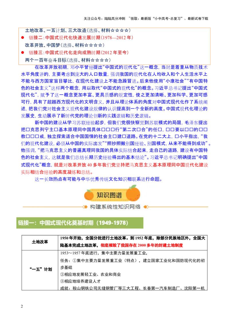 专题19凝聚收官&ldquo;十四五&rdquo;，锚定中国式现代化新坐标（热点）（讲练）（解析版）_02中考总复习（2026版更新中）_06-历史-中考总复习_2025年中考复习资料_2025中考二轮课件ppt+讲义+练习历史
