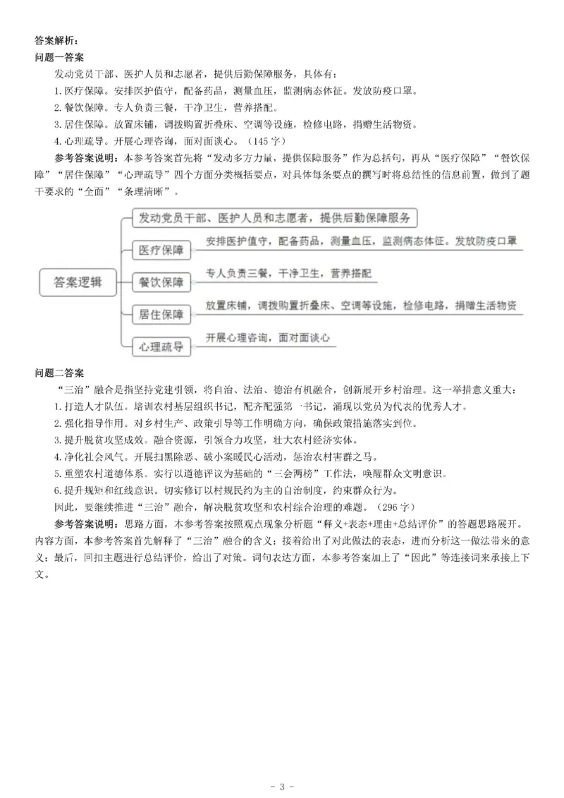 2020年江西省高校毕业生&ldquo;三支一扶&rdquo;考试《综合应用能力》_26事业职测+综合_闲鱼2026事业单位职测+综合_职测+综合真题合集ABCDE_A类-综合管理_综合应用能力历年真题（不定时更新）