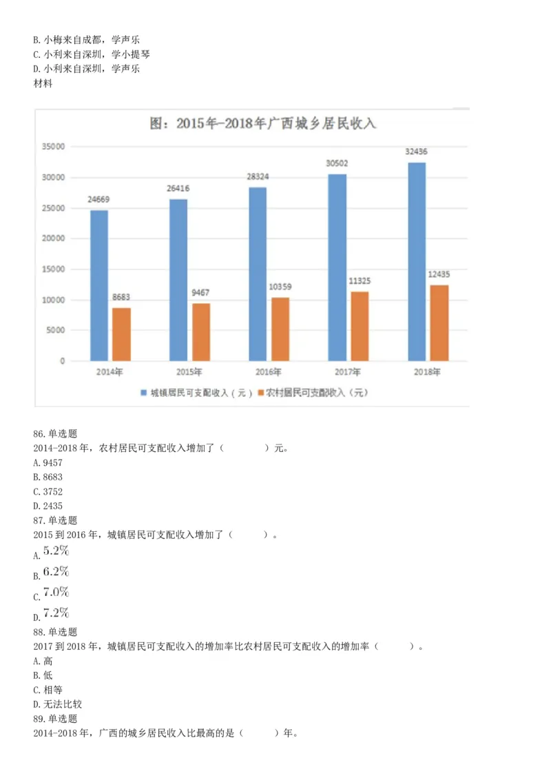 2019年广西省百色市那坡县公开招聘事业单位工作人员《职业能力倾向测验》精选题（网友回忆版）_26事业职测+综合_闲鱼2026事业单位职测+综合_职测+综合真题合集ABCDE_A类-综合管理