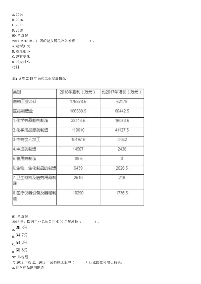 2019年广西省百色市那坡县公开招聘事业单位工作人员《职业能力倾向测验》精选题（网友回忆版）_26事业职测+综合_闲鱼2026事业单位职测+综合_职测+综合真题合集ABCDE_A类-综合管理