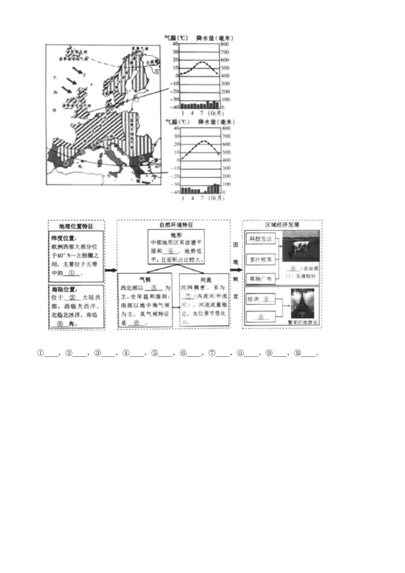 精品解析：北京市大兴区2022-2023学年八年级下学期期中地理试题（原卷版）(1)_北京初中期末题_C605-京七八九_B京地理七八九_地理_北京八下地理