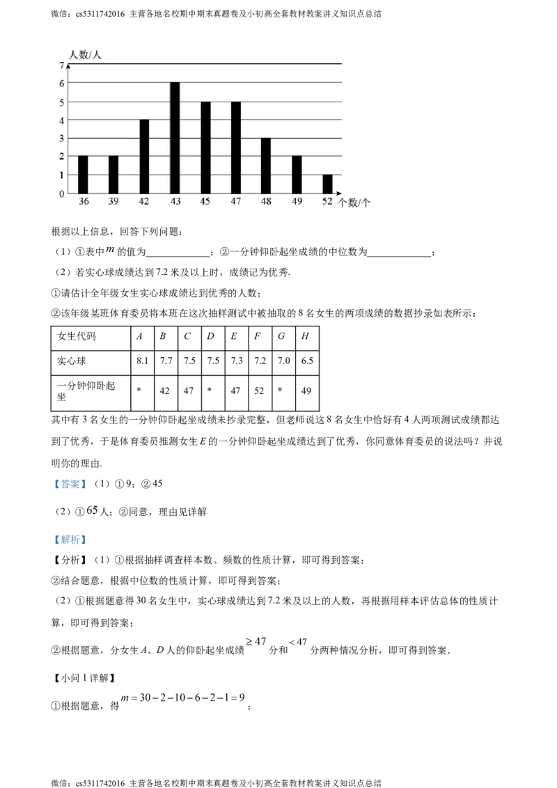 精品解析：2024年北京市第二中学教育集团中考三模数学试题（解析版）(1)_北京初中期末题_C605-京七八九_B京市数学七八九_北京9下数学(含中考模拟）_北京数学9下一二三模