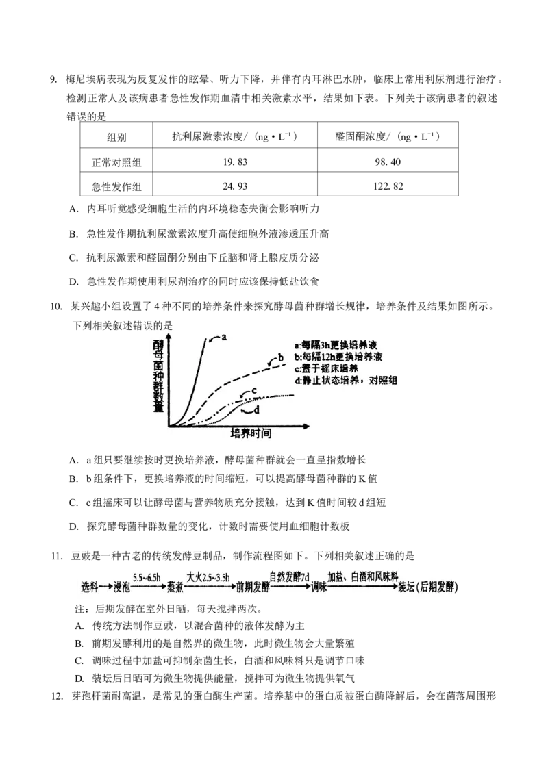吉林省长春市2025届高三质量监测(一)生物试题（含答案）_A1502026各地模拟卷（超值！）_11月_241114吉林省长春市2024-2025学年高三上学期质量监测（一）（全科）