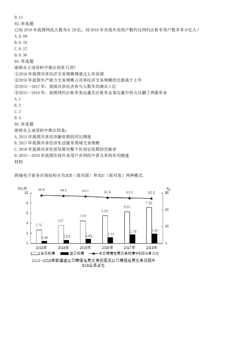 2019年下半年全国事业单位联考A类《职业能力倾向测验》题（贵州湖北内蒙古安徽云南青海甘肃四川网友回忆版）_26事业职测+综合_闲鱼2026事业单位职测+综合_A类-综合管理_联考A类