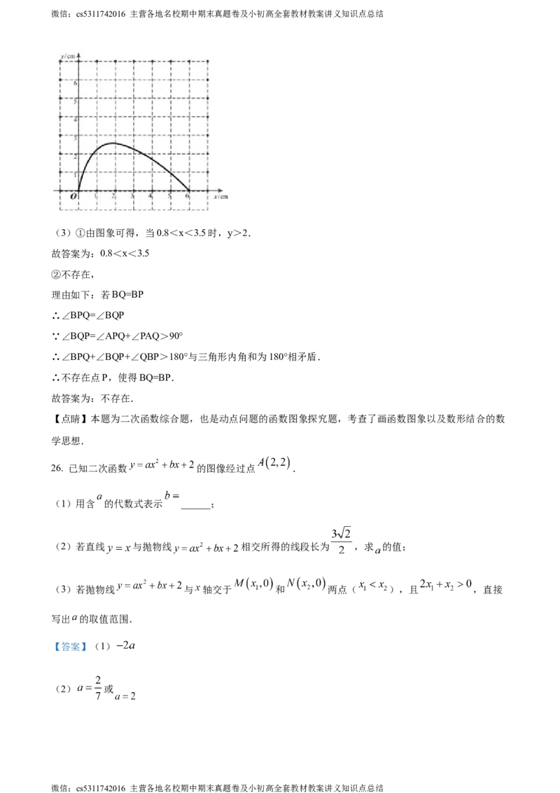 精品解析：2024年北京市一零一中学九年级中考二模数学试题（解析版）(1)_北京初中期末题_C605-京七八九_B京市数学七八九_北京9下数学(含中考模拟）_北京数学9下一二三模