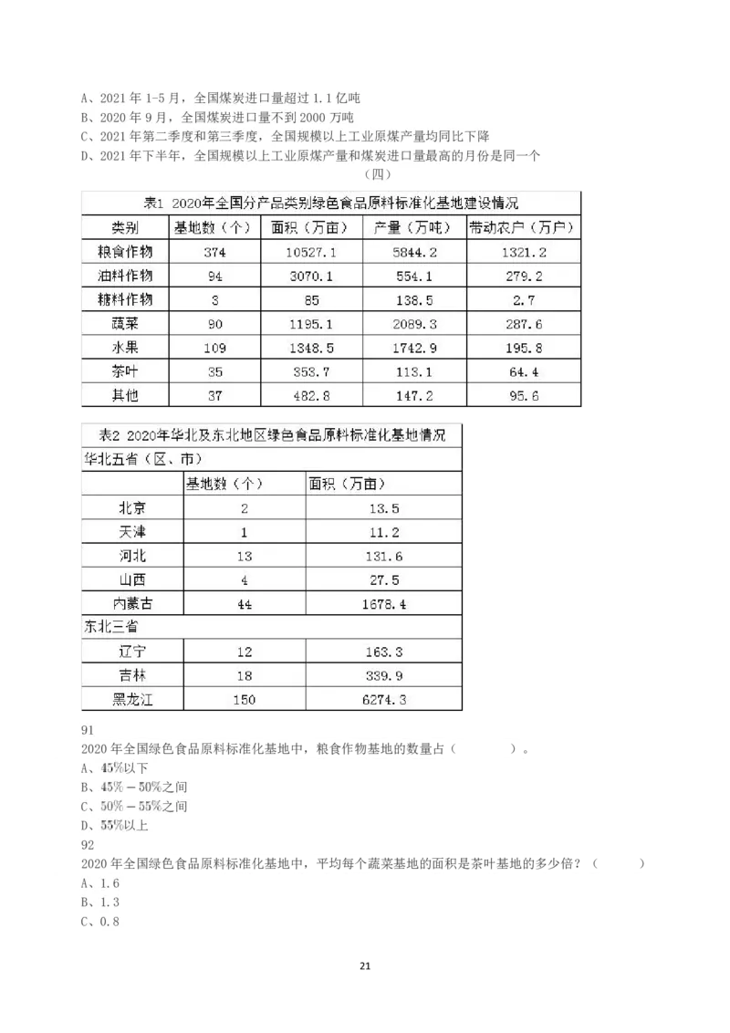 2022年5月21日全国事业单位联考A类《职业能力倾向测验》真题_26事业职测+综合_闲鱼2026事业单位职测+综合_1.职测资料包_03历年真题合集(15-25年)_A类职业能力测验15-25_题目