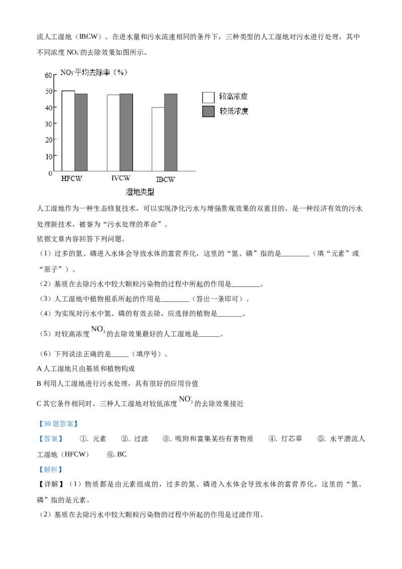 精品解析：北京市东城区2020-2021学年九年级上学期期末化学试题（解析版）(1)_北京初中期末题_C605-京七八九_B京化学七八九_北京9上化学_2020-2021